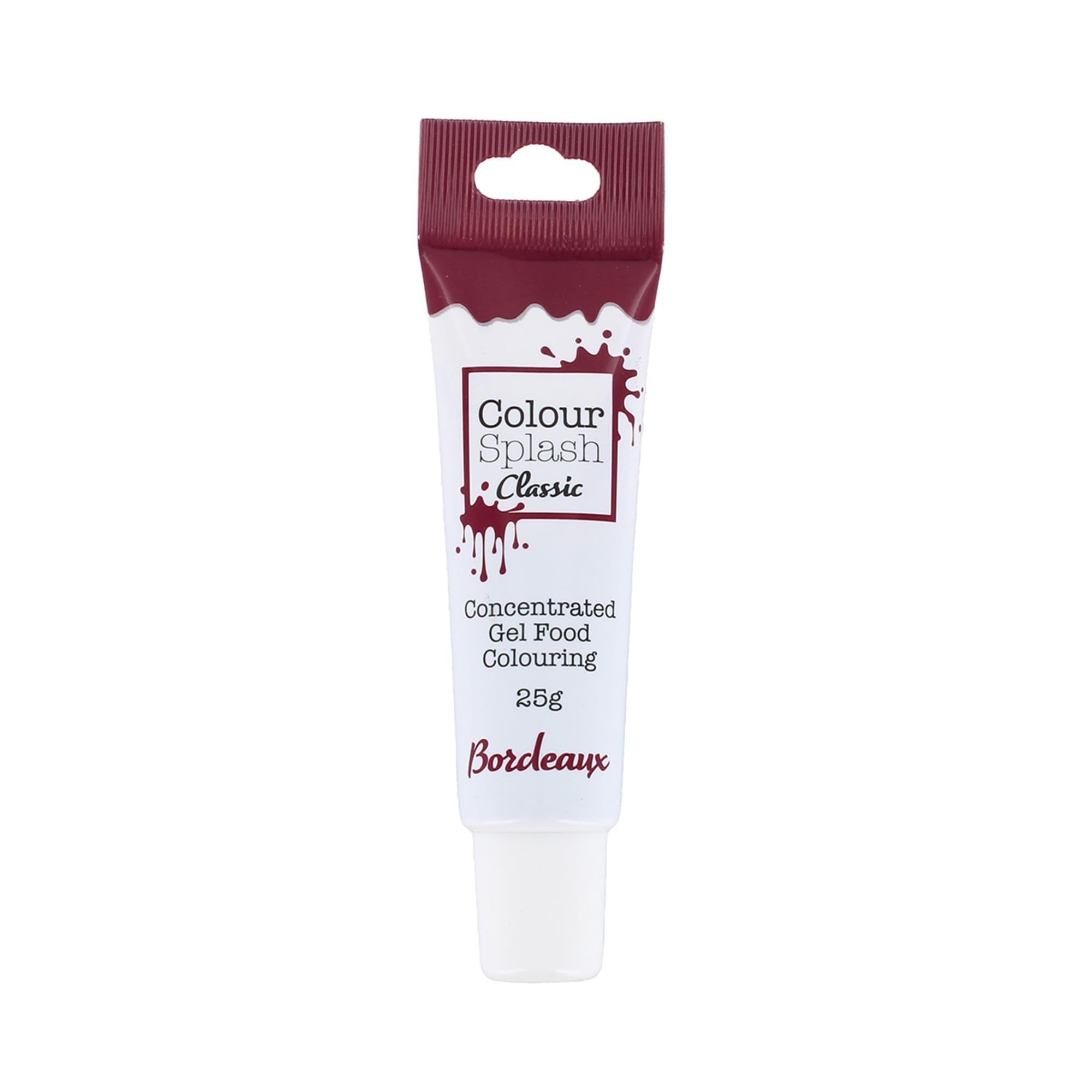 Colour Splash Food Colouring Gel - Highly Concentrated Bordeaux Gel | 25 g
