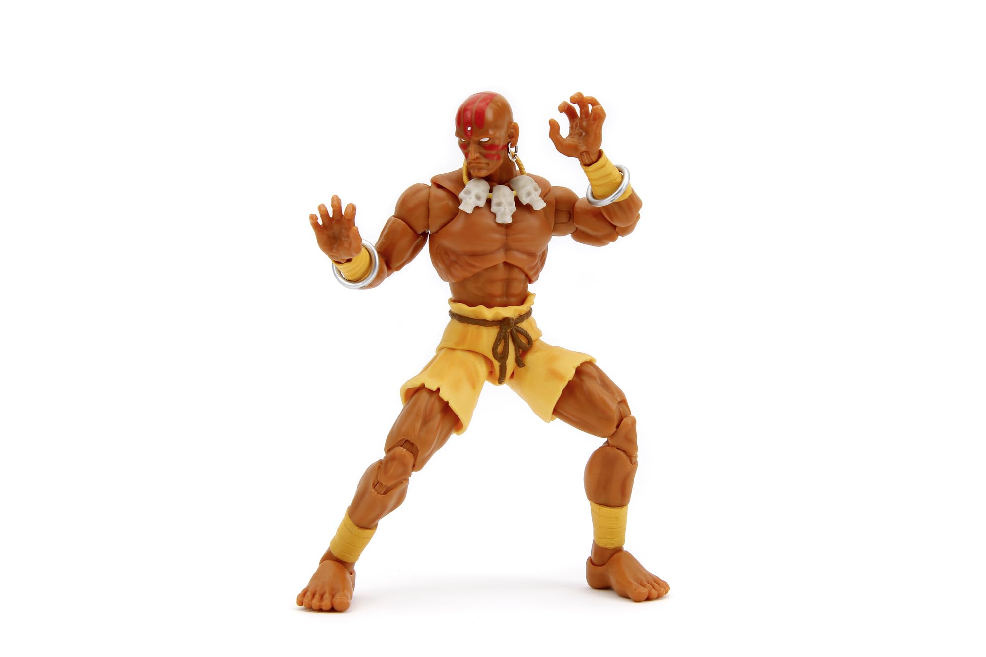 Jada Street Fighter Dhalsim Deluxe Collector Action Figure | 15 cm | 20+ Points of Articulation