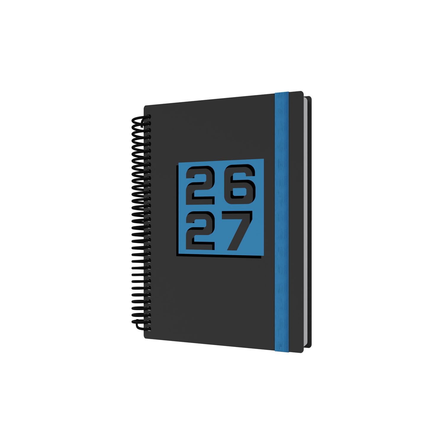 Collins Delta 2026-2027 Academic Year Planner - A5 Day-to-Page Organizer | Hard Cover | Blue