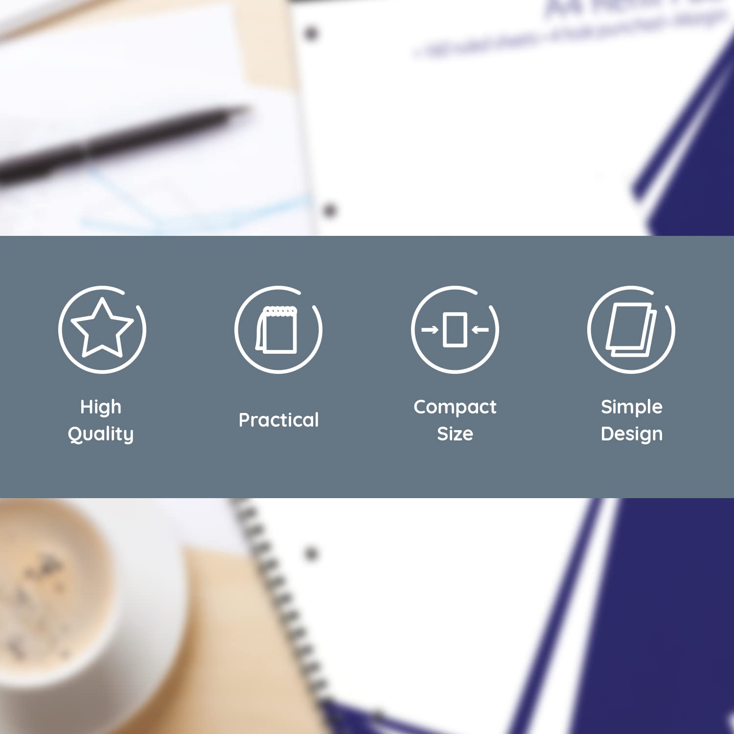 nu: Reporters Notebook - Pocket Size (125x200mm) | Soft Cover | 160 or 320 Pages Available 3