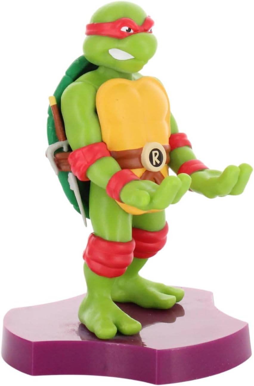 Teenage Mutant Ninja Turtles Raphael Mini Tech Holder – Cable Guys Minis Telefon- und Ohrhörerständer