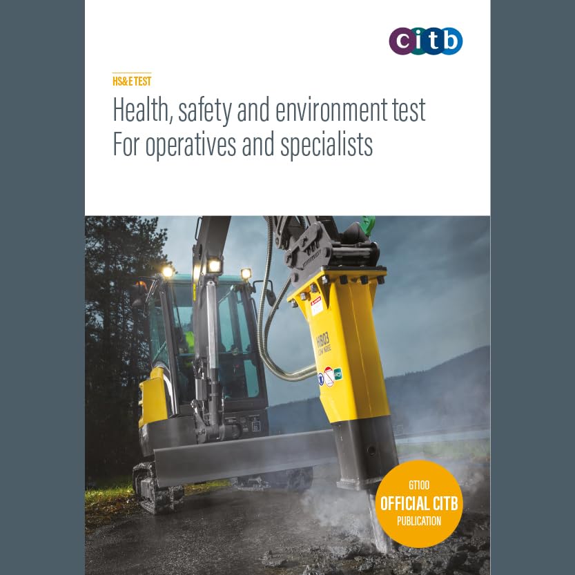 Construction Industry Training Board Health, Safety and Environment Test for Operatives and Specialists GT100-V | 14th Edition