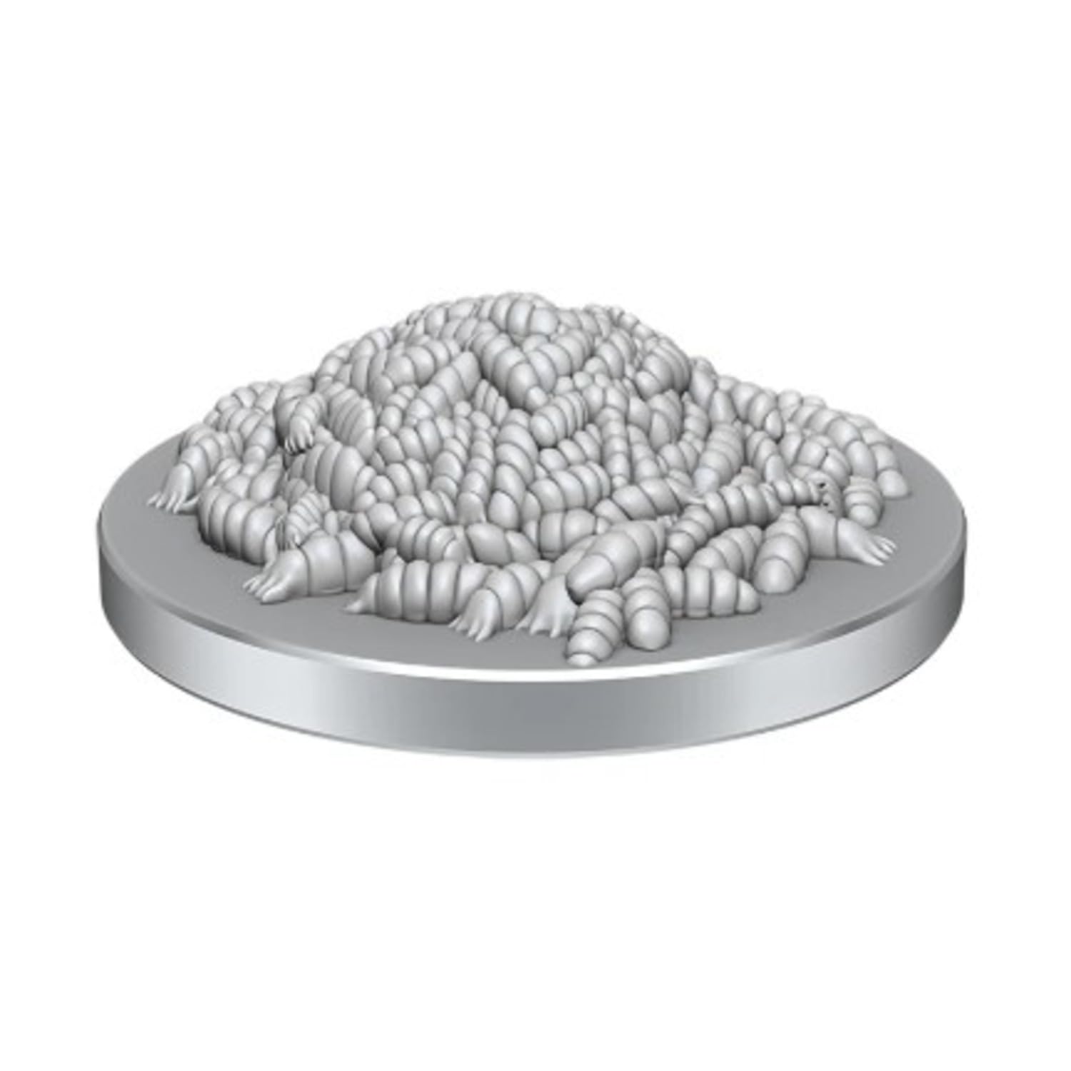 Riftgate D&D Nolzur's Marvelous Miniatures - Swarm of Rot Grubs & Victim | Plastic