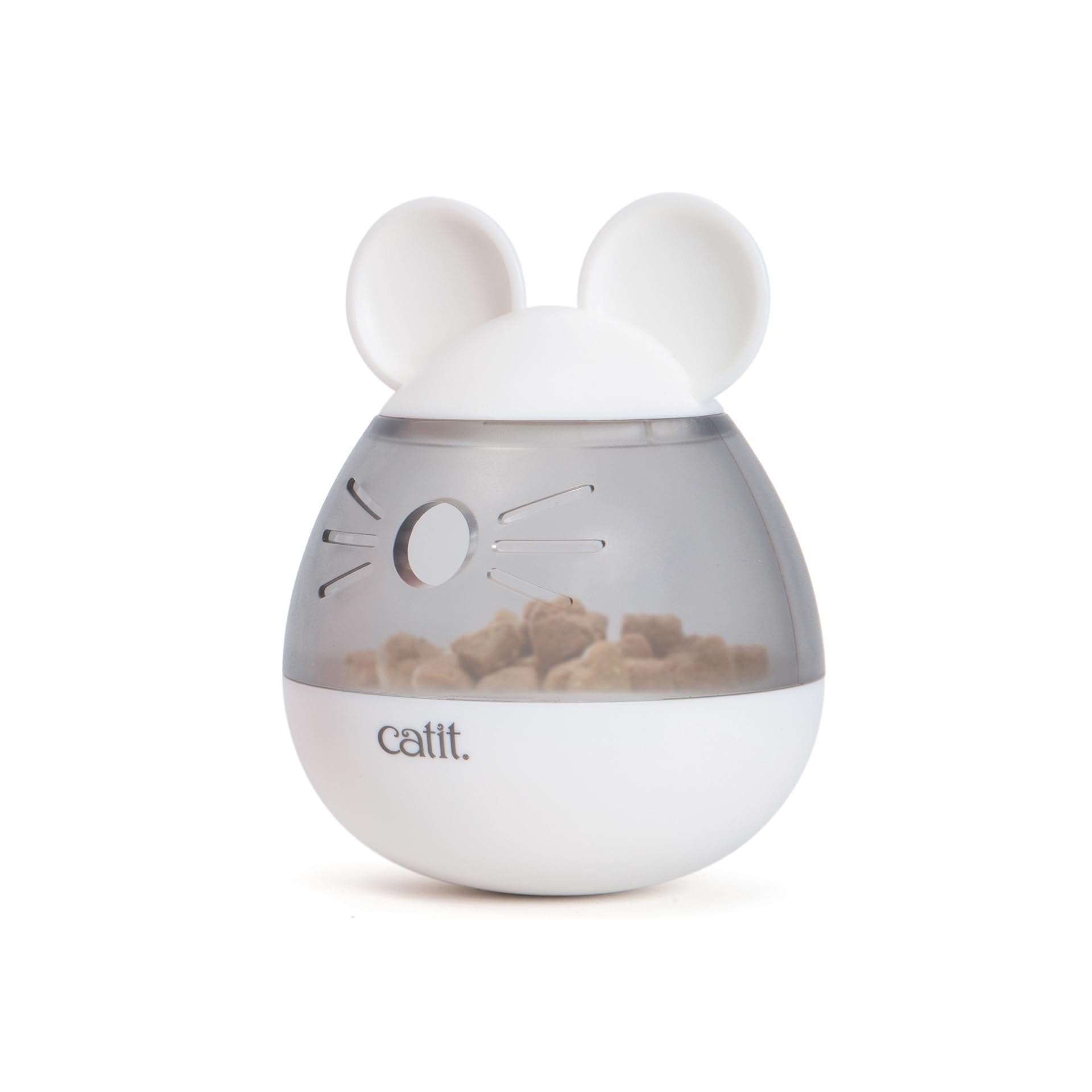 Catit Pixi Interactive Mouse-Shaped Cat Treat Dispenser | Slow Feeder Toy | Wobbles for Engagement 3