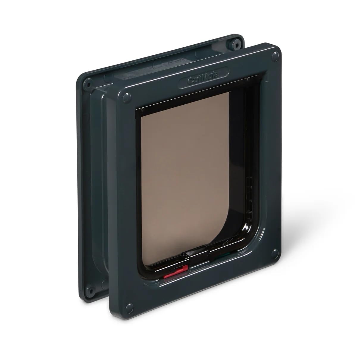 Cat Mate 4-Way-Locking Cat Flap with Door Liner | Fits up to 50mm Thick Doors | Grey 6