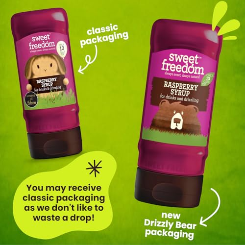 Sweet Freedom – Himbeersirup für Kaffee und zum Beträufeln – 13 Kalorien pro Portion 6