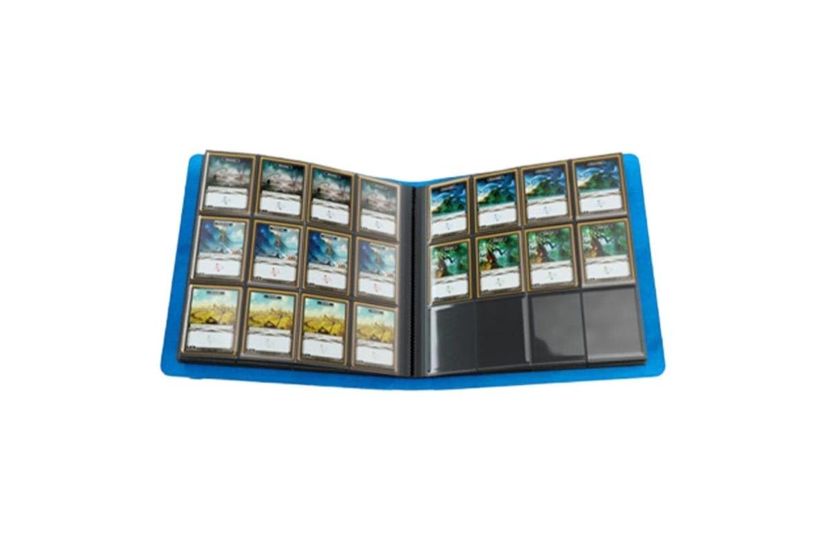 Gamegenic Prime Album - 24-Pocket Capacity | Side-Loading Pages | Blue Color 6