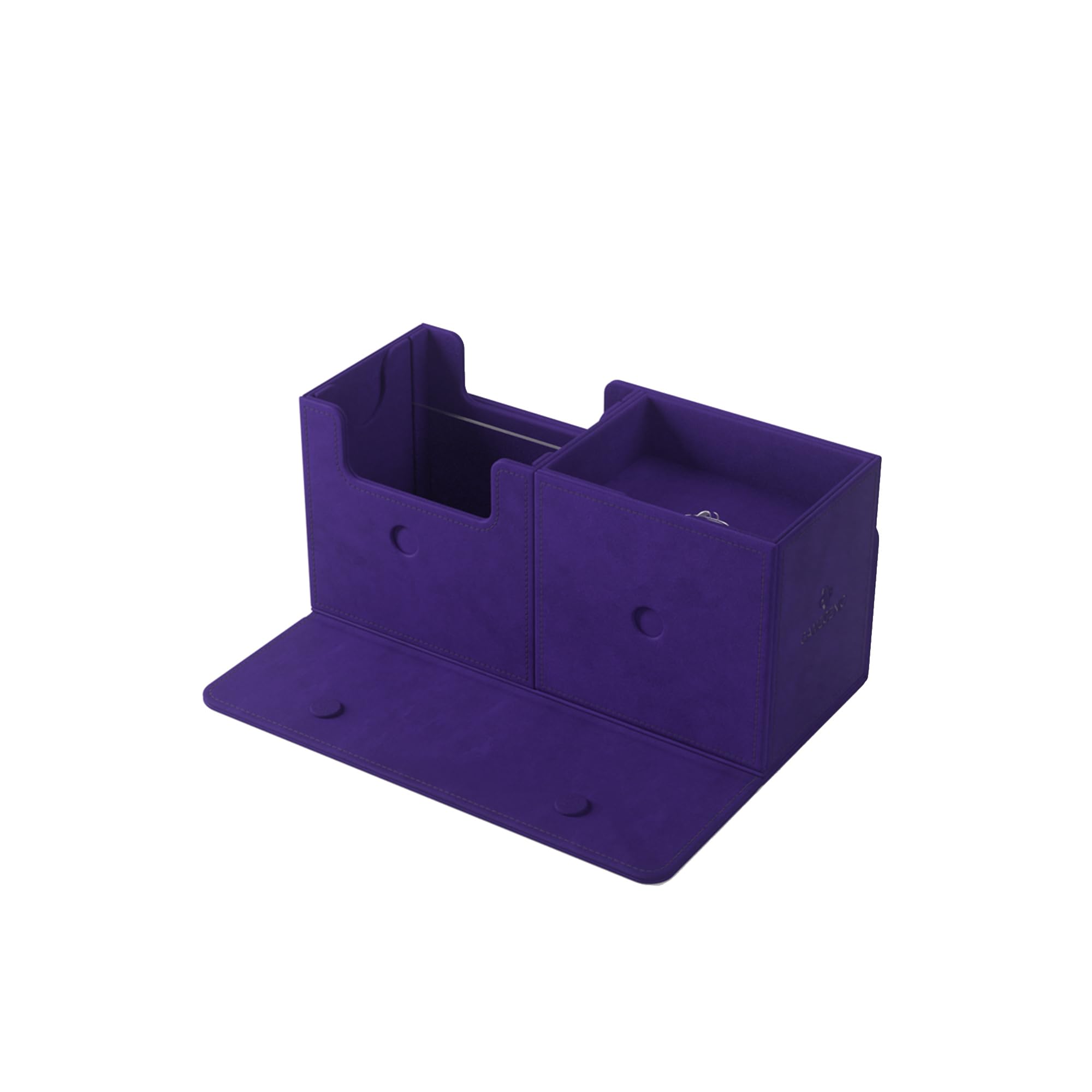 Gamegenic The Academic 133+ XL Premium Deck Box | Holds 133 Double-Sleeved Cards | Purple