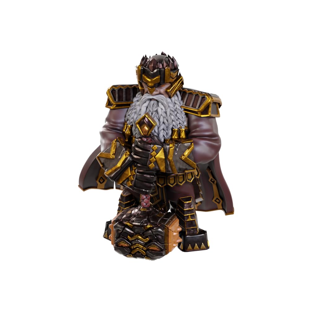 WizKids Pathfinder Deep Cuts Male Dwarf Champion Miniature | Unpainted Plastic Figure | Wave 23