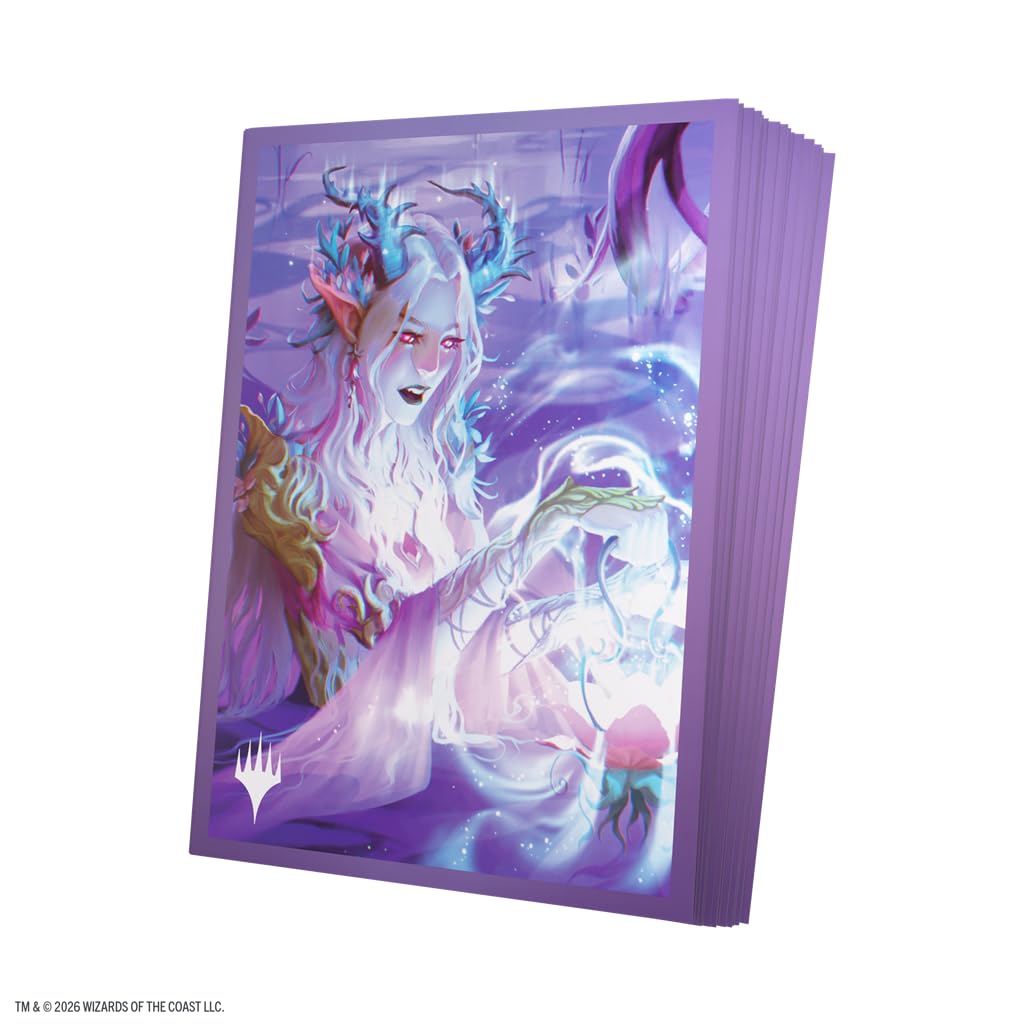 Gamegenic MTG Lorwyn Eclipsed Twilight Diviner Sleeves | 105 Count | 66x92mm | Multicoloured