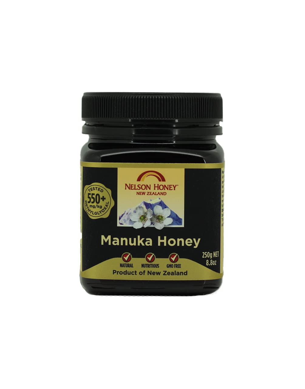 Nelson Honey Manuka Honey MGO 550+ | Pharmaceutical Grade | 250g