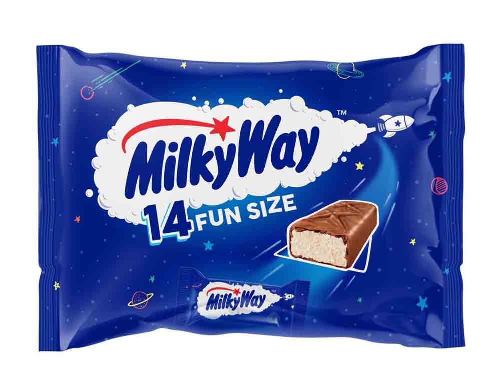 Milky Way Fun Size Schokoriegel – Halloween-Partytütenfüllung, 15,5 oz Multipack