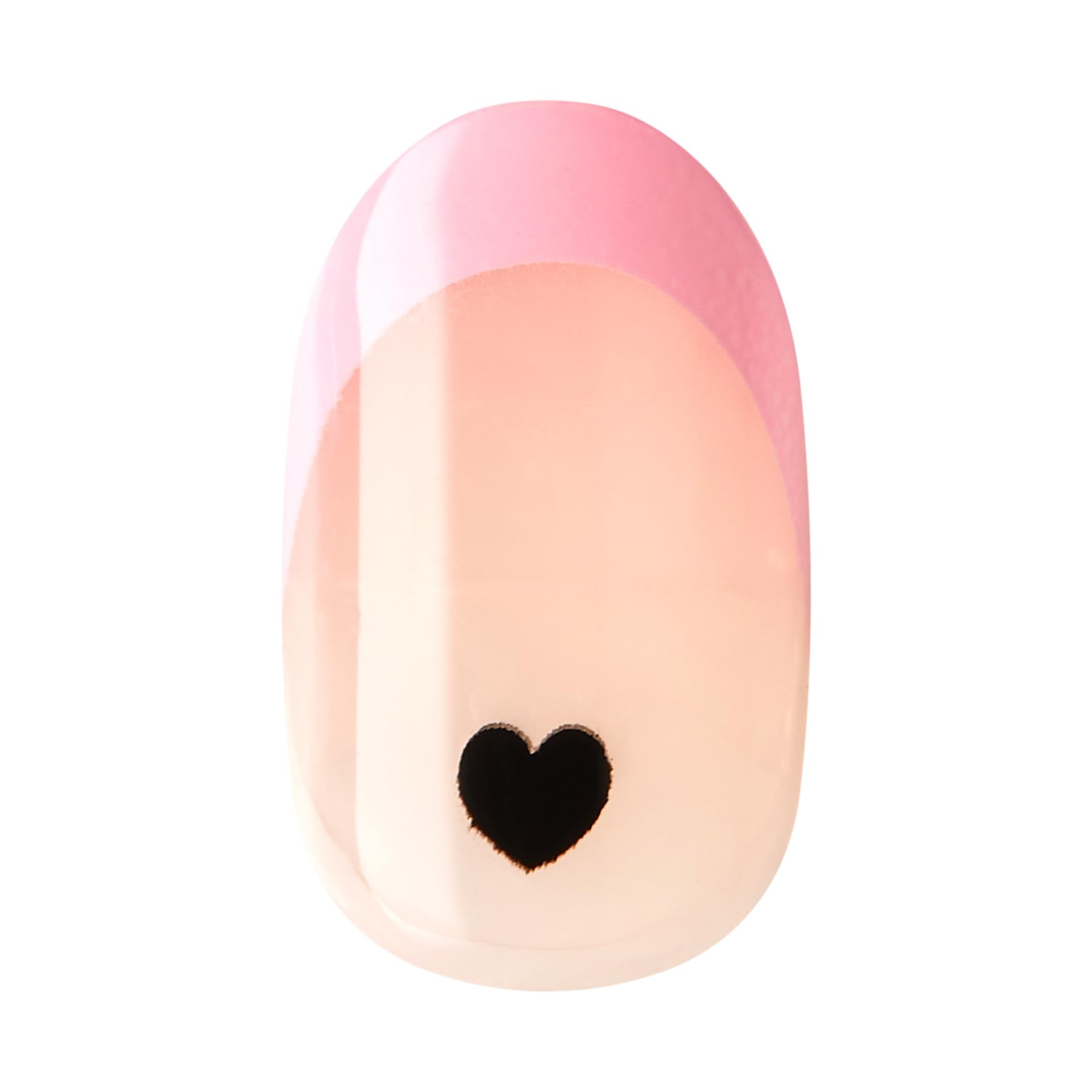 KISS imPRESS Modern French Press-On Nails - Pink Tips, Short Oval, No Glue Needed 8