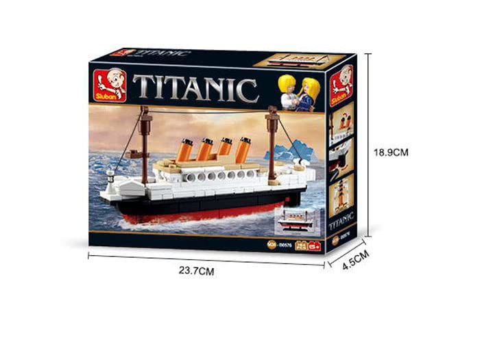 Sluban M38-B0576 Titanic Building Bricks Set - 194 Pieces | Compatible with Major Brands 3