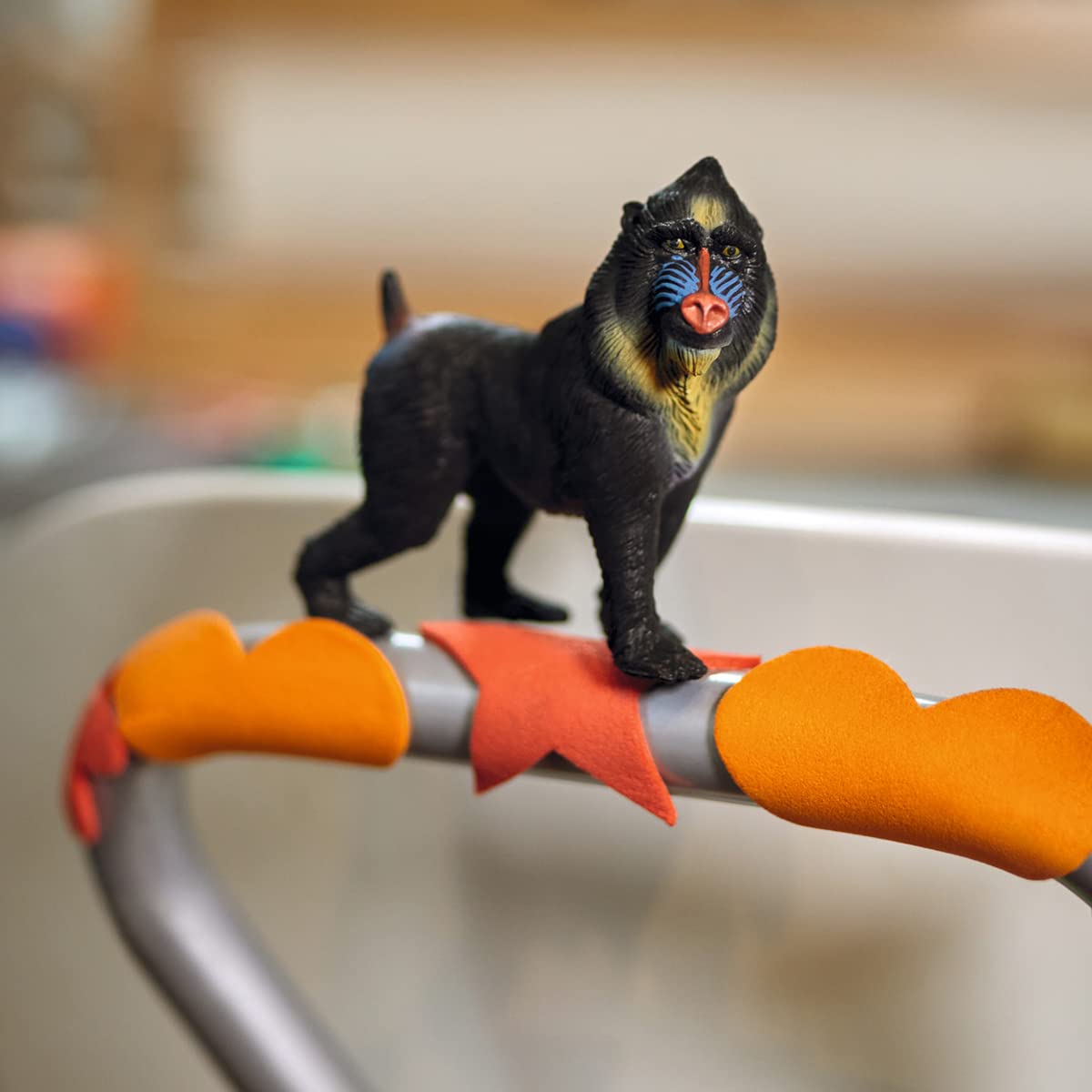 Schleich Wild Life Mandrill Figurine 14856 - Miniature Plastic Animal Toy | New for 2022
