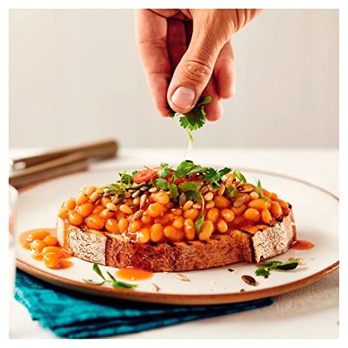 Heinz Baked Beans ohne Zuckerzusatz, Snap-Becher, 4 x 200 g 4