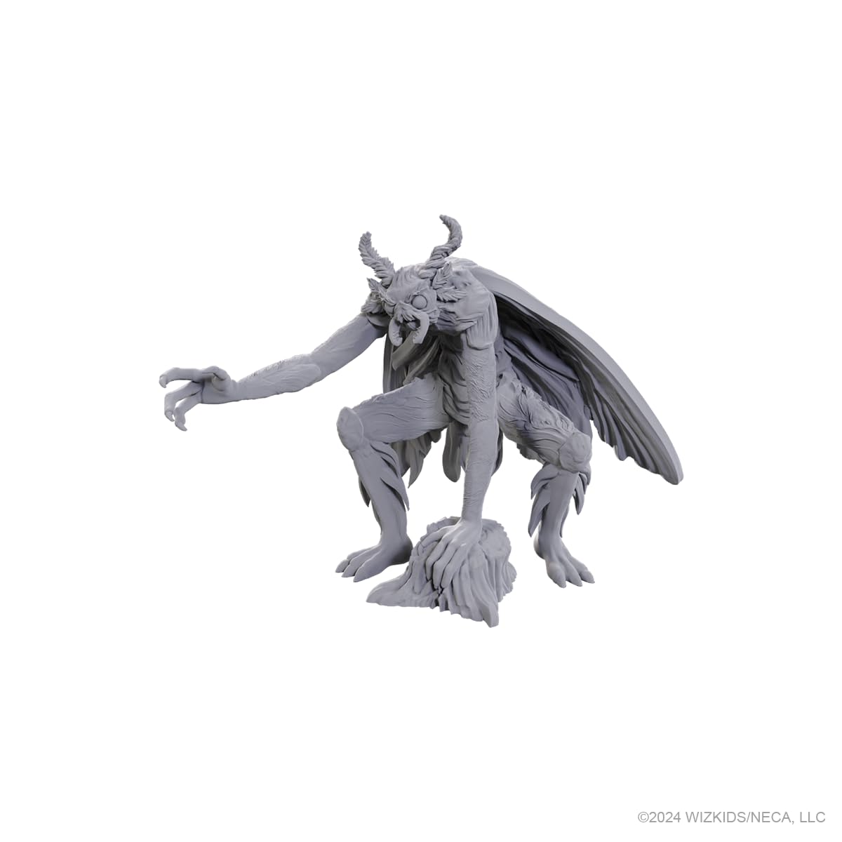WizKids Deep Cuts Mothman Miniature - Ready to Paint | Plastic | Model 250266