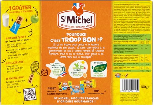 St. Michel Doomino Schokoladenüberzugskuchen 180 g 4
