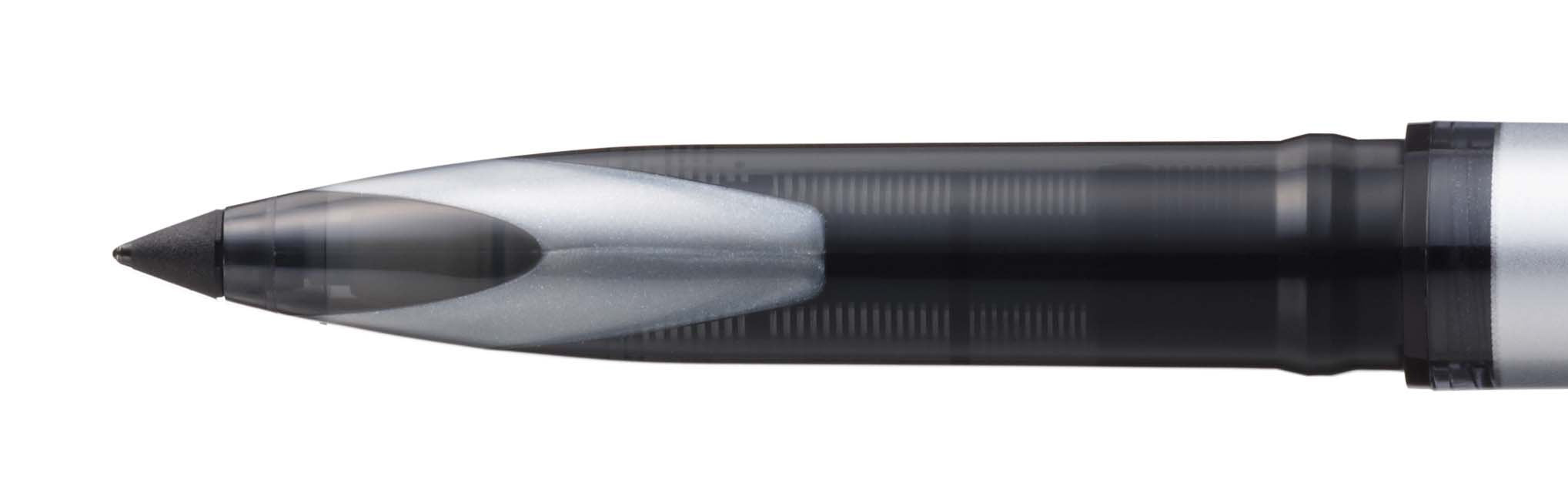 uni-ball Air Rollerball Pens - Smooth Fountain Pen Feel | 0.7mm Medium Nib | Black Ink | 3 Pack 3