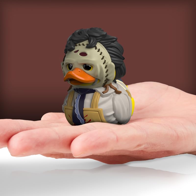 TUBBZ Mini: Leatherface Cosplaying Rubber Duck Vinyl Figure | Approx. 5cm | Collectible 4