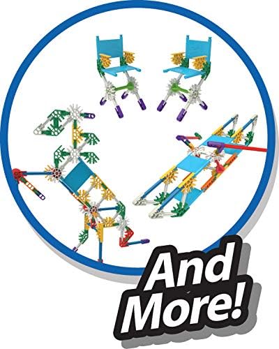 K'NEX Beginner 40 Model Building Set - 141-Piece Educational Construction Toy for Kids 5+