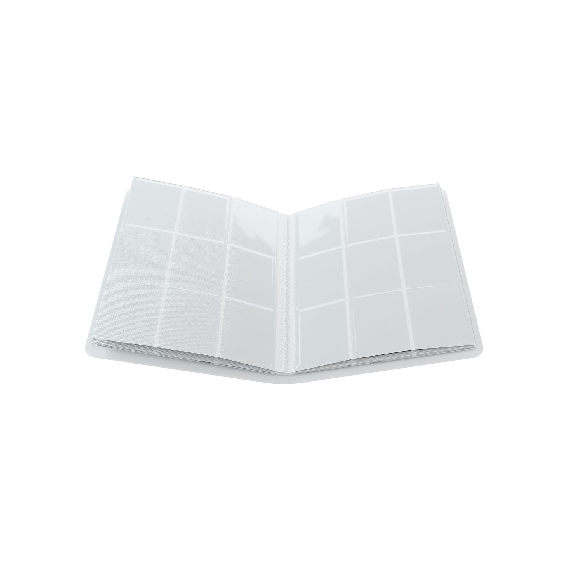 Gamegenic Casual Album - 18-Pocket White Trading Card Album | Holds 360 Sleeved Cards 6