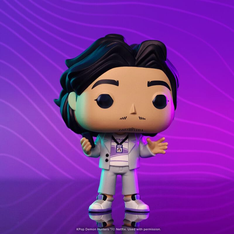 Funko Pop! Bobby - KPop Demon Hunters Collectible Figure | Vinyl | 3.75 in 3