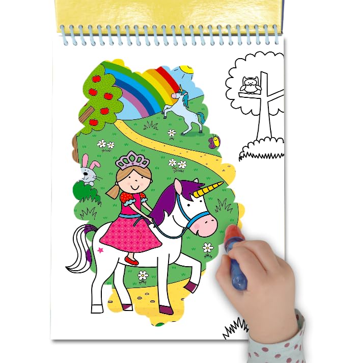Galt Toys Water Magic Unicorns Colouring Book | Reusable Mess-Free Fun | Ages 3+ 4