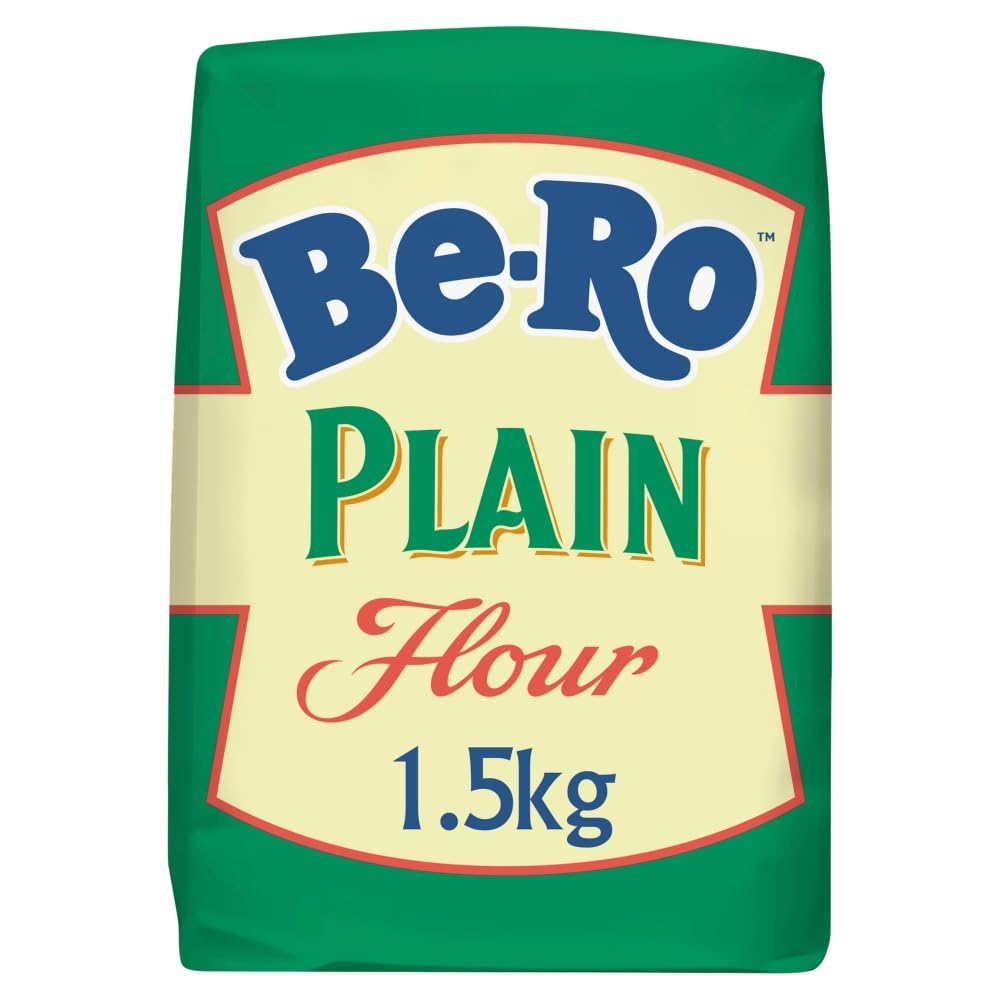 Be-Ro Plain All-Purpose Flour - 1.5 kg Bag | Trusted British Baking Staple