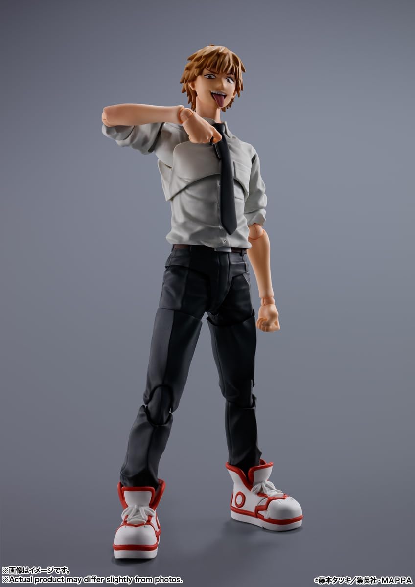 TAMASHII NATIONS S.H. Figuarts Chainsaw Man - Denji Action Figure (BAS65650) 5