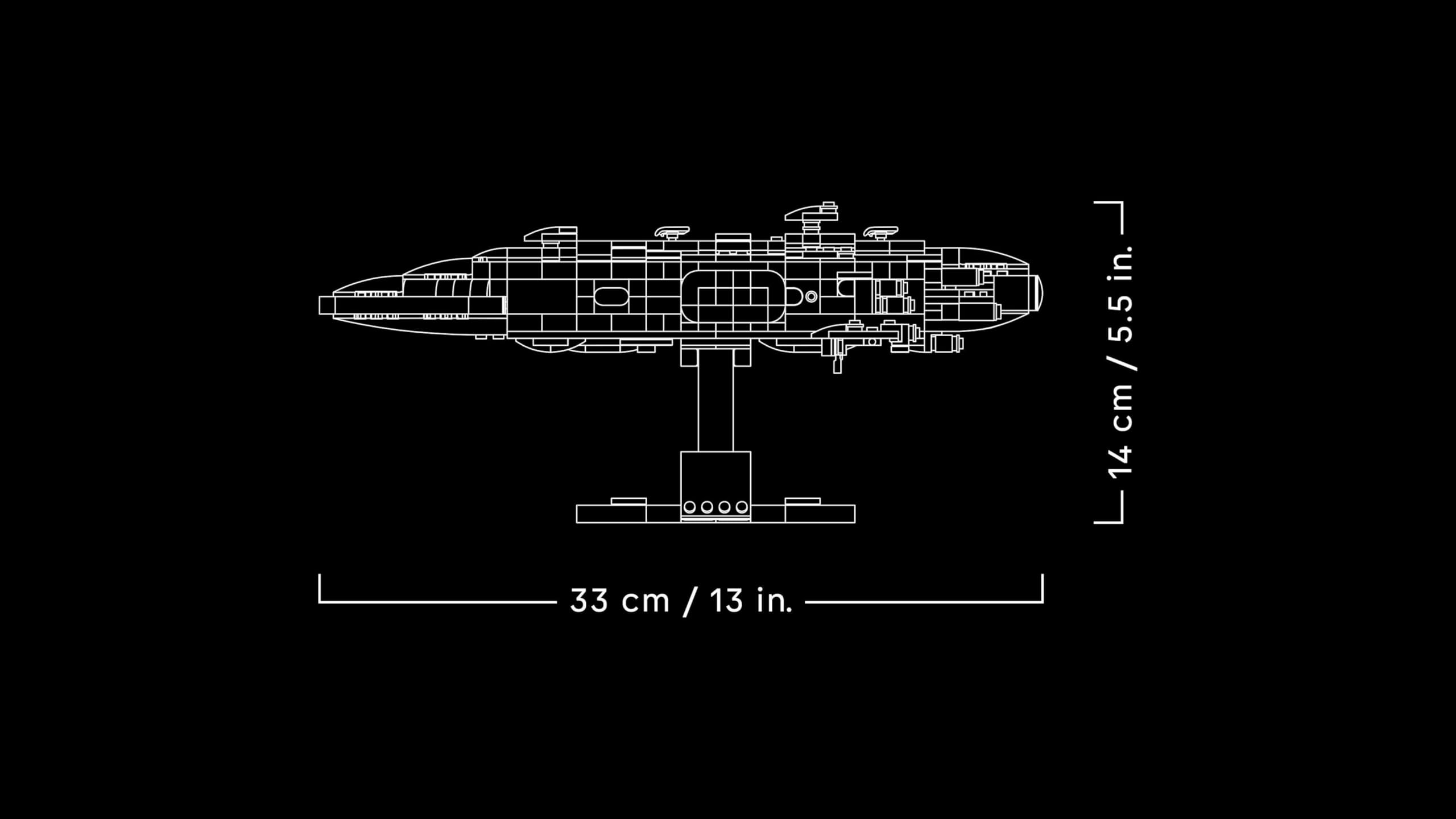 LEGO Star Wars 75405 Home One Starcruiser Building Set | 2025 Release | Ages 18+ 8