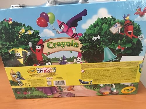 Crayola Inspiration Art Case – 155-teiliges Kunstbedarfsset für Kinder mit Buntstiften, Markern und Bleistiften 6