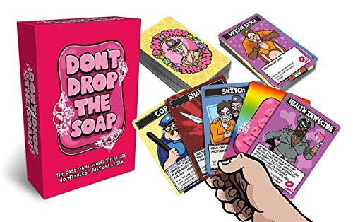 Kartenspiel „Don't Drop the Soap“ – Partyspiel mit schwarzem Humor für Erwachsene 5