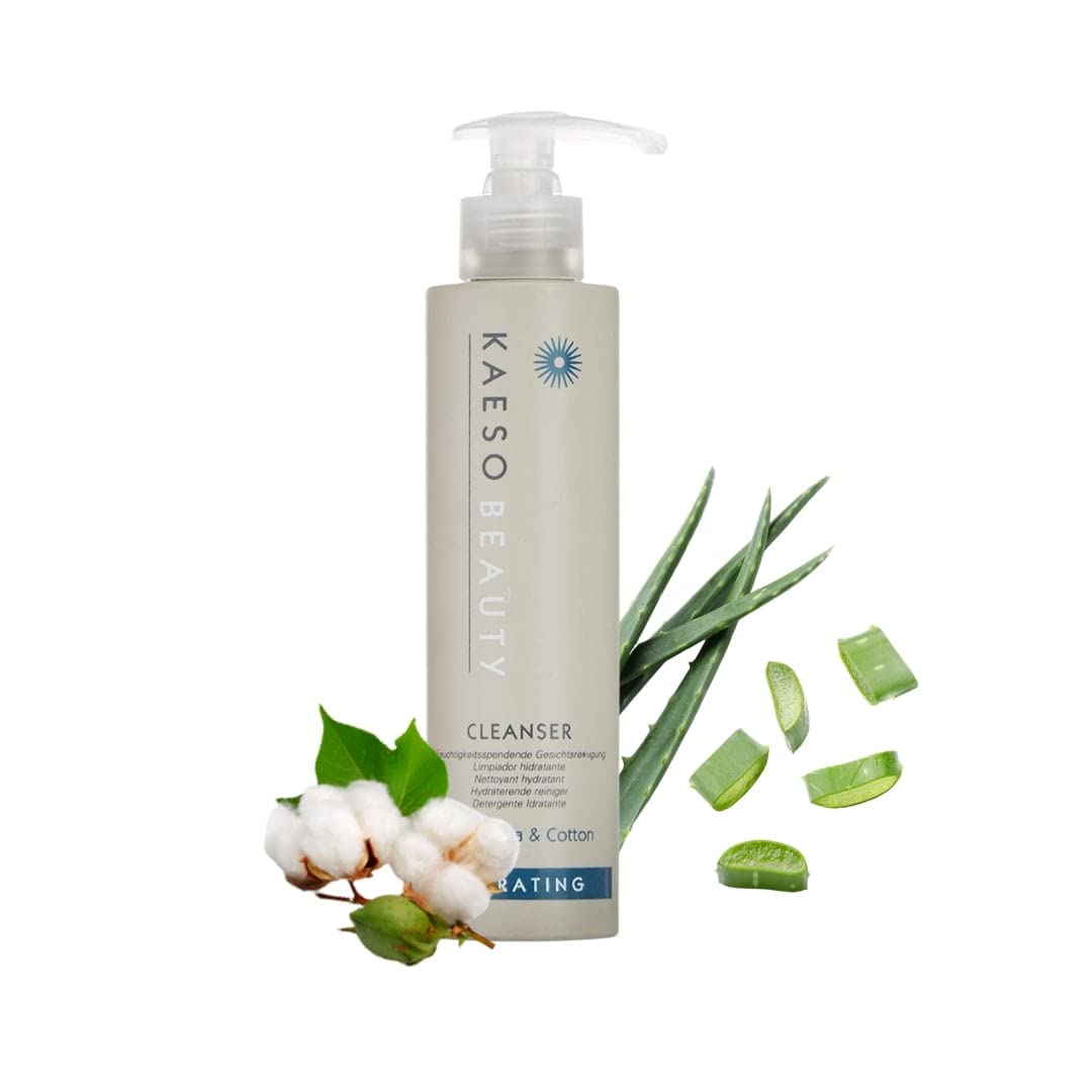 Kaeso Hydrating Cleanser Cream for Face | 195 ml | Aloe Vera Scent