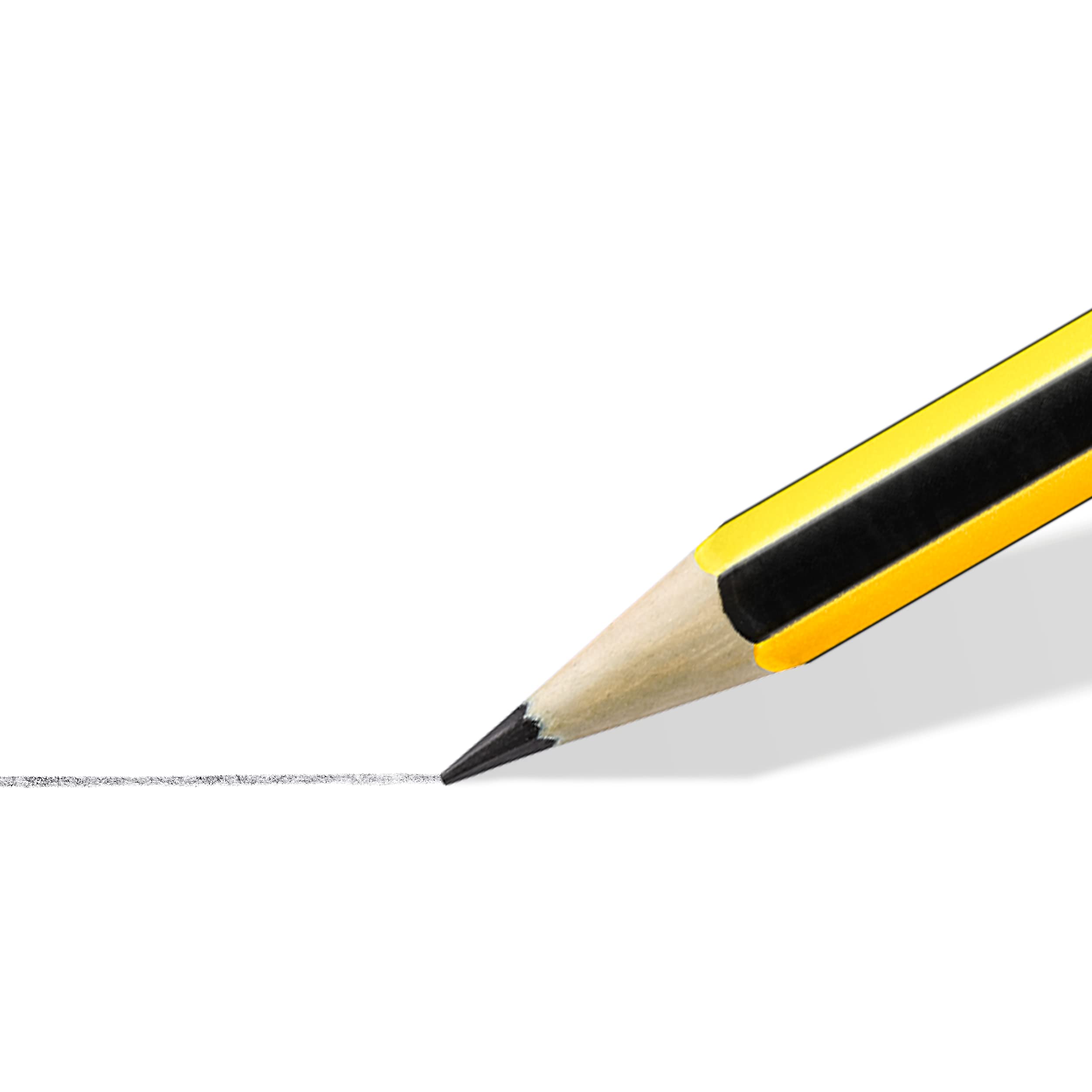 STAEDTLER Noris School Graphite Pencils - HB Hardness, Break-Resistant, Pre-Sharpened (3 Count) 3
