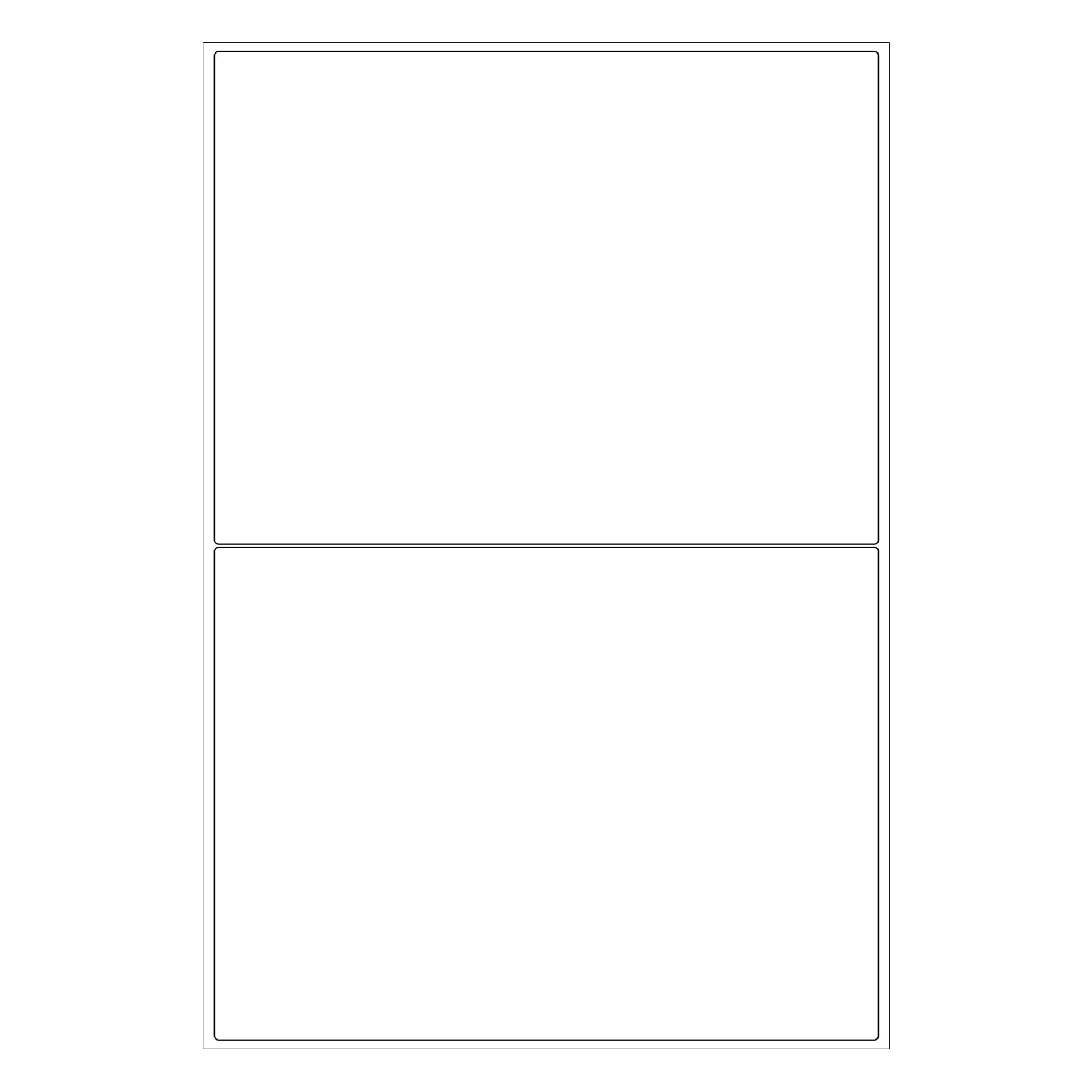 iSOUL Printable Printer Labels - 100 Labels on 50 A4 Sheets, Matte White, Inkjet & Laser Compatible 3