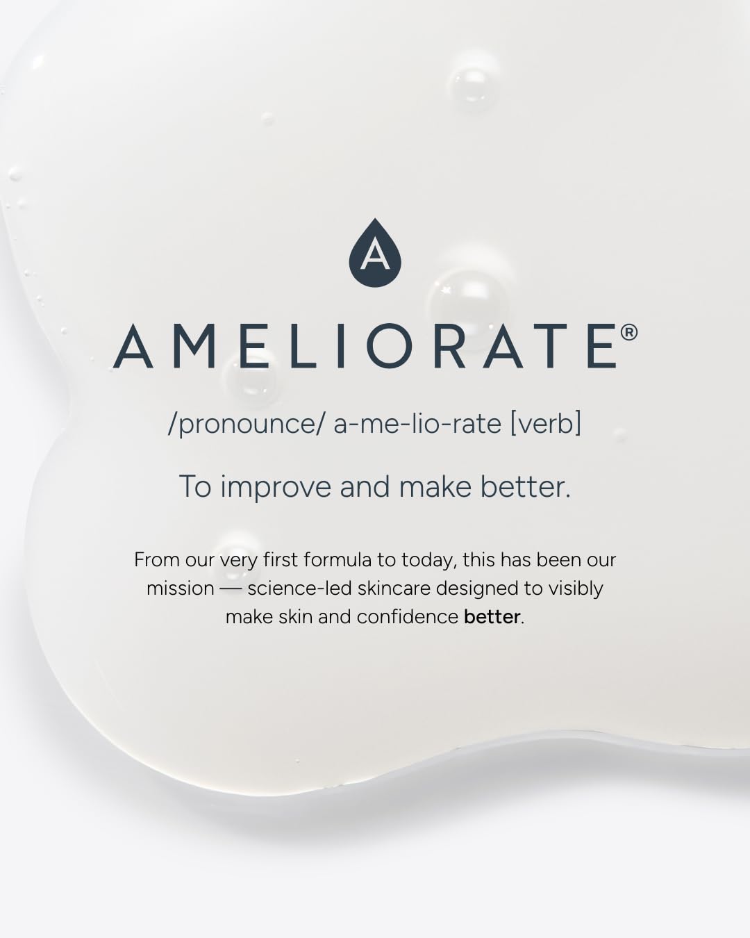 AMELIORATE Fragrance-Free Transforming Body Lotion - 300 ml | Exfoliating Moisturiser for KP & Bumpy Skin 10