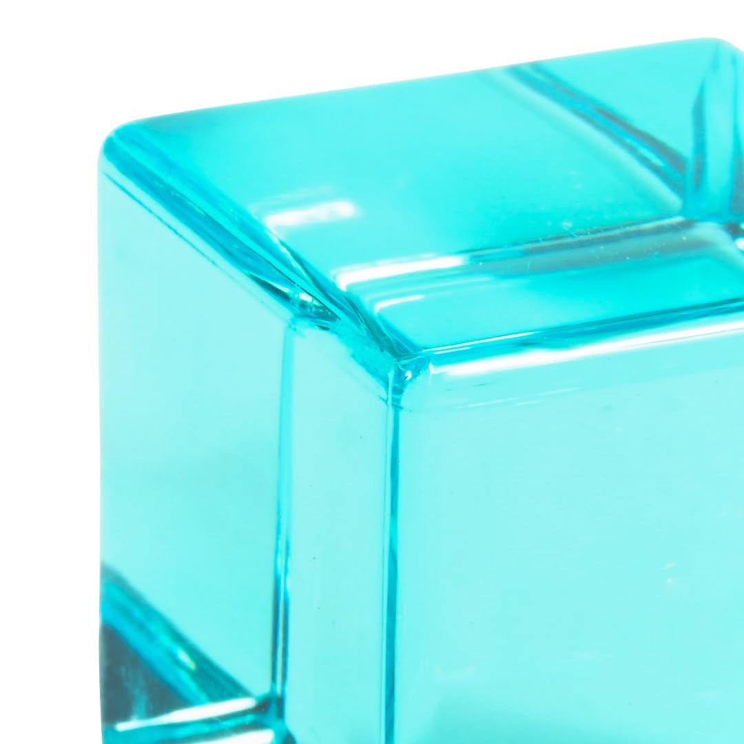 tickit Gem Cubes - Rainbow Acrylic Building and Stacking Toy | Set of 10 | Ages 3+ 7