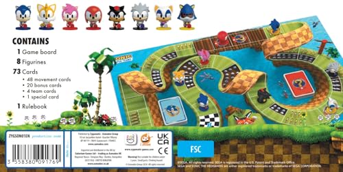 Zygomatic Sonic Super Teams Kartenspiel 6