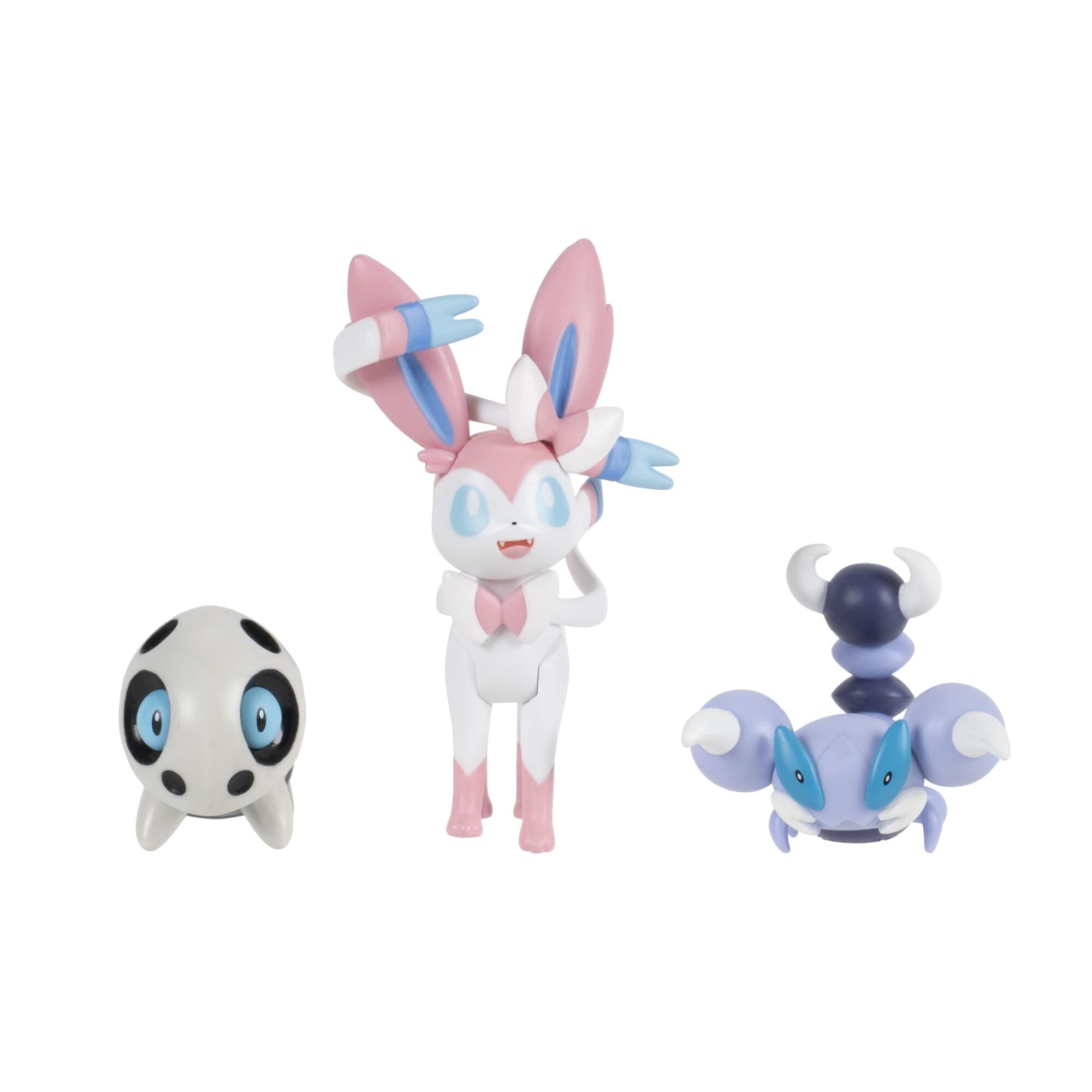 Pokémon Battle Figure 3 Pack - Poochyena, Totodile, & Kabutops Figures | Classic Edition