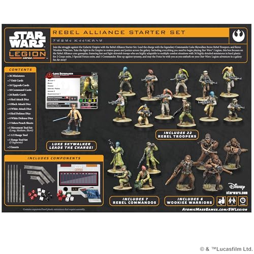 Atomic Mass Games Star Wars: Legion Rebellenallianz Starter Set 8