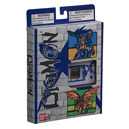 DigimonX Virtuelles Monster-Haustiergerät – Weiß &amp; Blau 41922NP 4