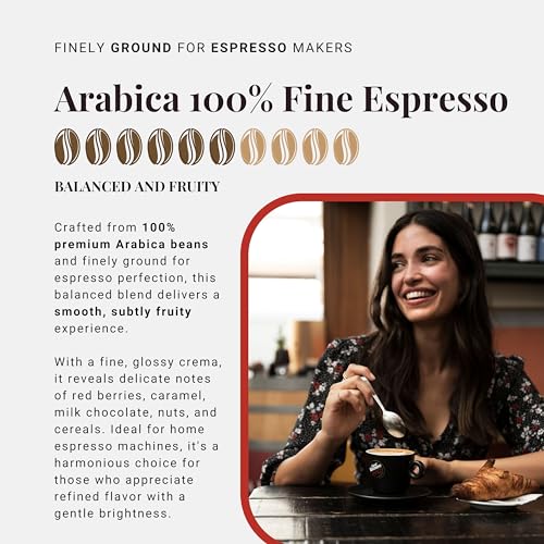 Caffè Vergnano 1882 - Espresso gemahlener Kaffee Dose (250 g)