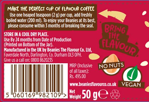 Beanies - Instantkaffee mit Amaretto-Mandelgeschmack (50 g) 8