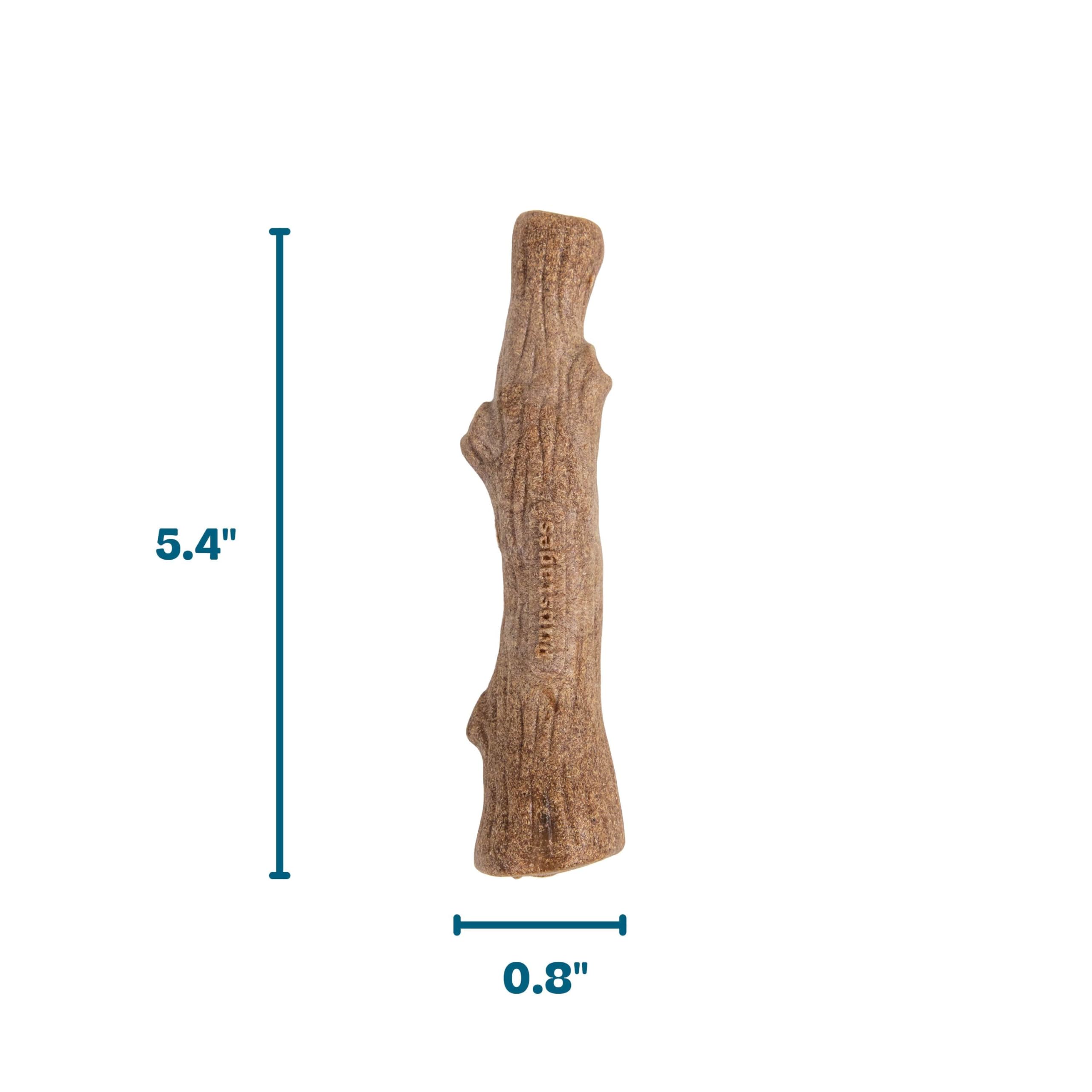 Pupstages Dogwood Alternative Wood Chew Toy - Small Size, Durable, Wood Scent 5