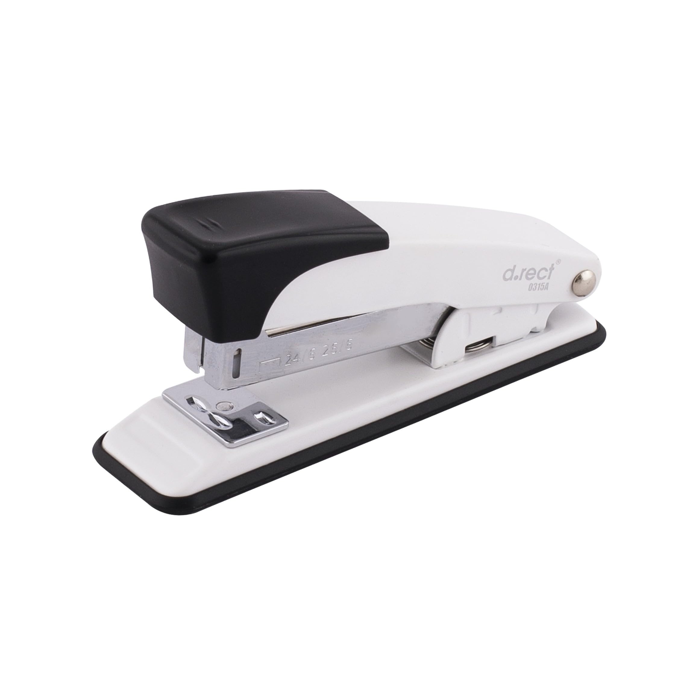D.RECT 315A Metal Desktop Stapler - 30 Sheet Capacity | 50mm Depth | 5-Year Warranty