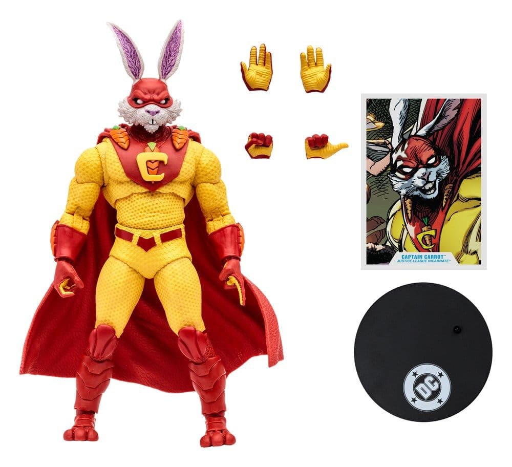 McFarlane DC Multiverse Captain Carrot (Justice League Incarnate) 7in Action Figure 6