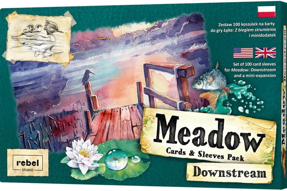 Rebel Meadow: Over the Stream-Kartenhüllen mit Minispiel-Zubehör