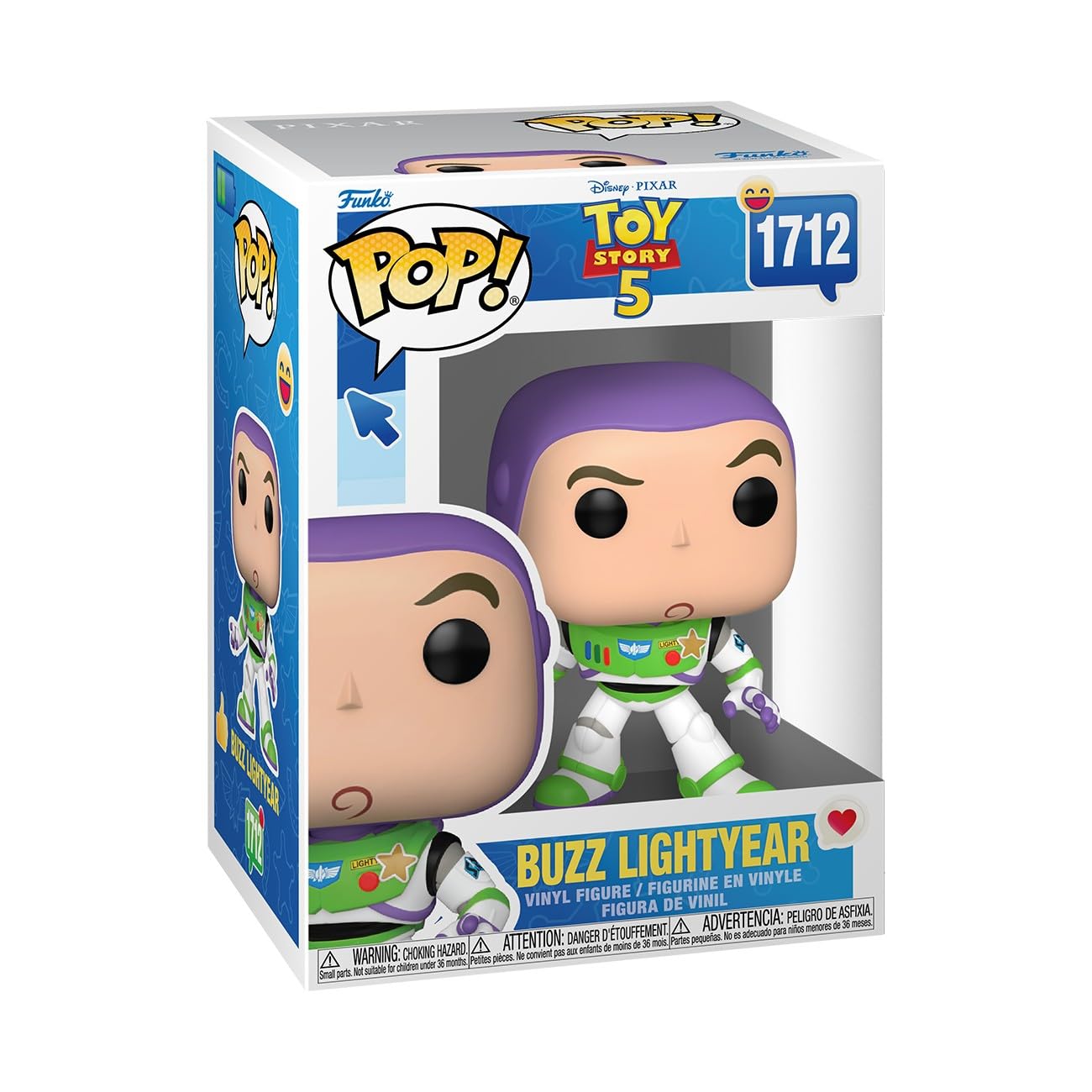 Funko POP! Disney: Toy Story 5 - Buzz Lightyear Collectable Vinyl Figure | 3.75 in