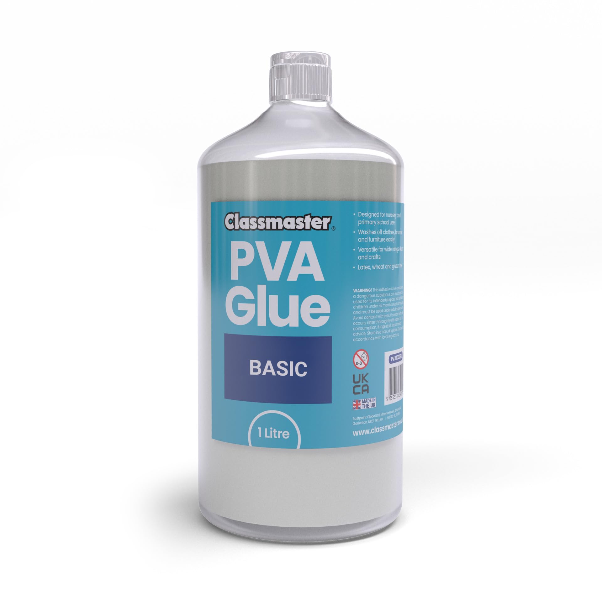 Classmaster PVA Glue - 1 Litre - Basic